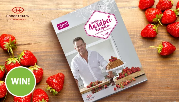 Win het boek "Heerlijke aardbeirecepten van Roger van Damme"