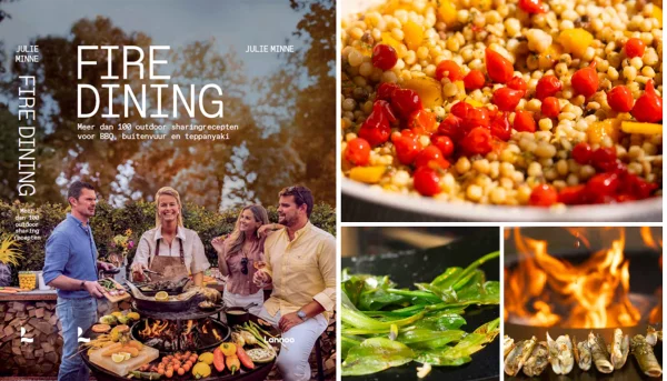 Win een exemplaar van het boek 'Fire dining'