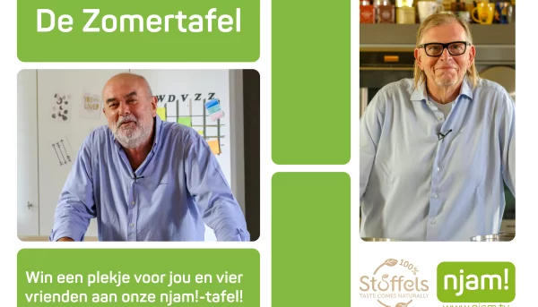 Win een plaats aan de njam! zomertafel voor jou en 4 vrienden