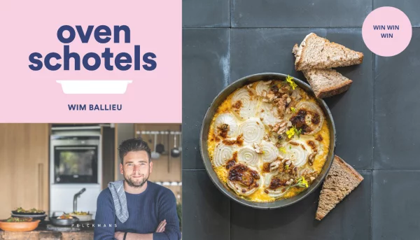 Win een exemplaar van het boek Ovenschotels van Wim Ballieu