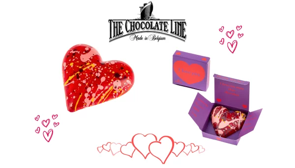 Win een chocolade Valentijnhart van Dominique Persoone