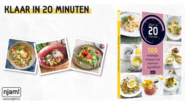 Win een exemplaar van het boek 'Klaar in 20 minuten'
