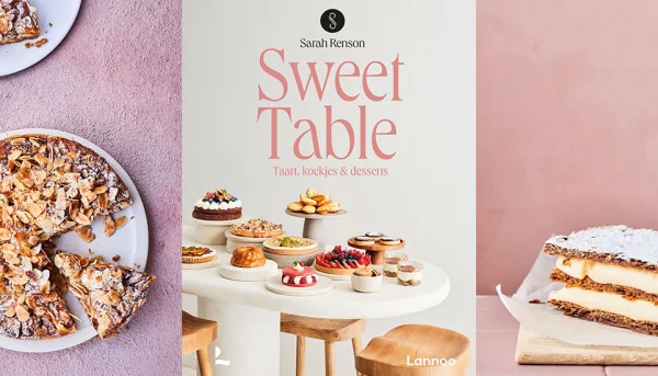 Maak kans op een exemplaar van het boek 'Sweet Table'