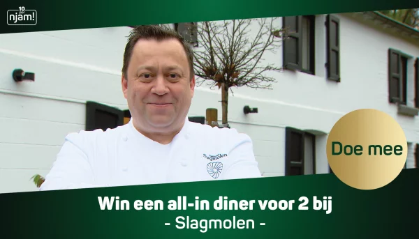 Win een all-in diner voor 2 personen bij Slagmolen