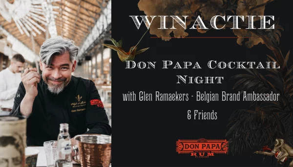 Win een Don Papa Cocktail Night with Glen Ramaekers