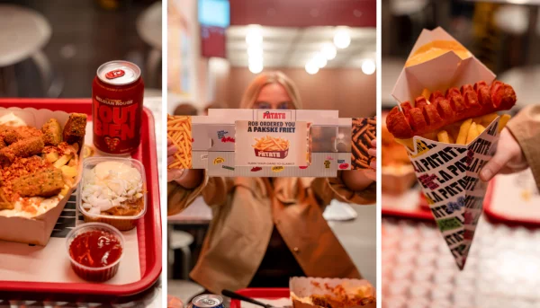 Win free fries for life bij La Patate!
