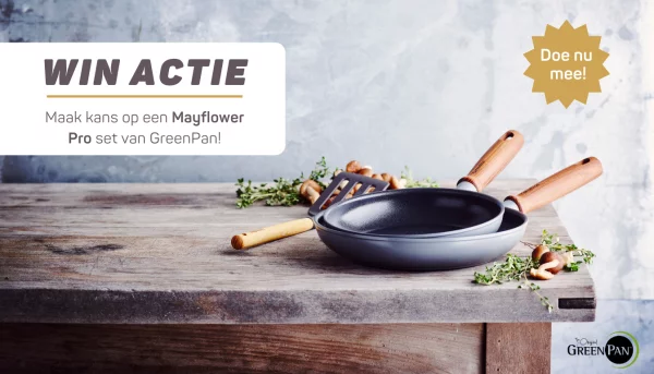 Win een GreenPan Mayflower Pro set