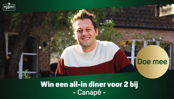 Win een all-in diner voor 2 personen bij Canapé