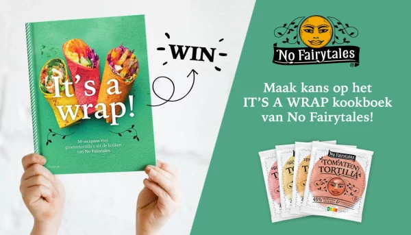 Win het 'IT’S A WRAP' kookboek van No Fairytales