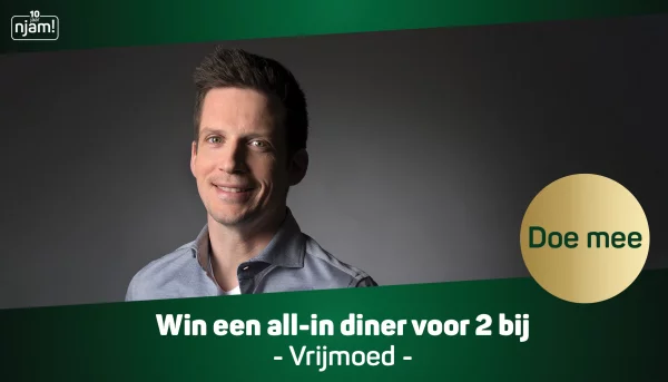 Win een all-in diner voor 2 personen bij Vrijmoed