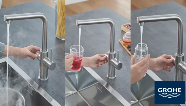 Maak kans op een GROHE RED kokend water kraan