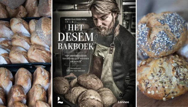 Win een exemplaar van 'Het desem bakboek' van Miro Van Vreckem