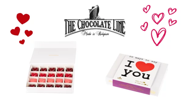 Win een doos pralines van The Love Collection van The Chocolate Line