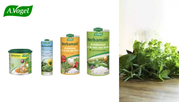 Maak kans op een pakket met Herbamare Original, Spicy, Natriumarm en Bouillonbasis!